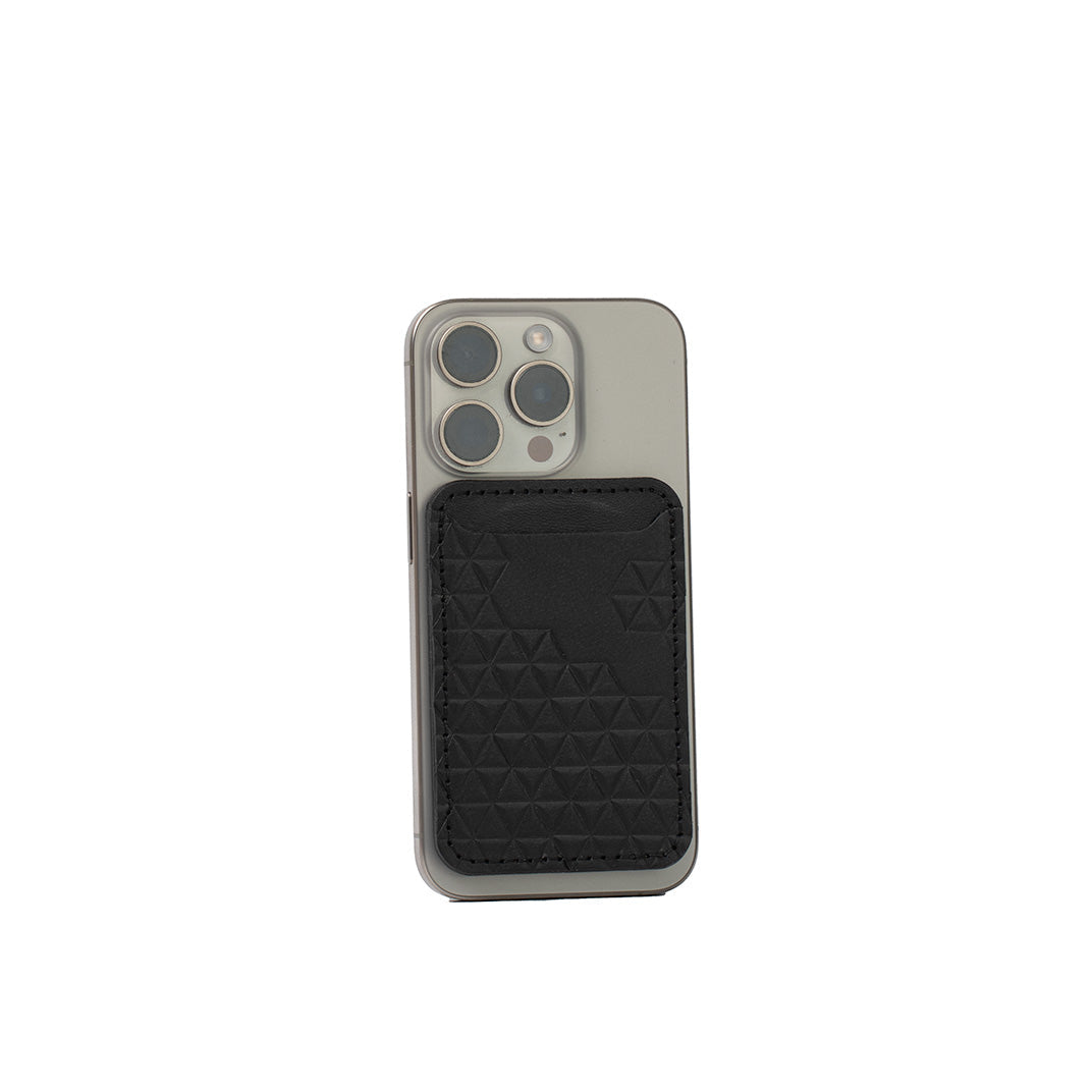 Leather wallet with MagSafe - Diamonds-0