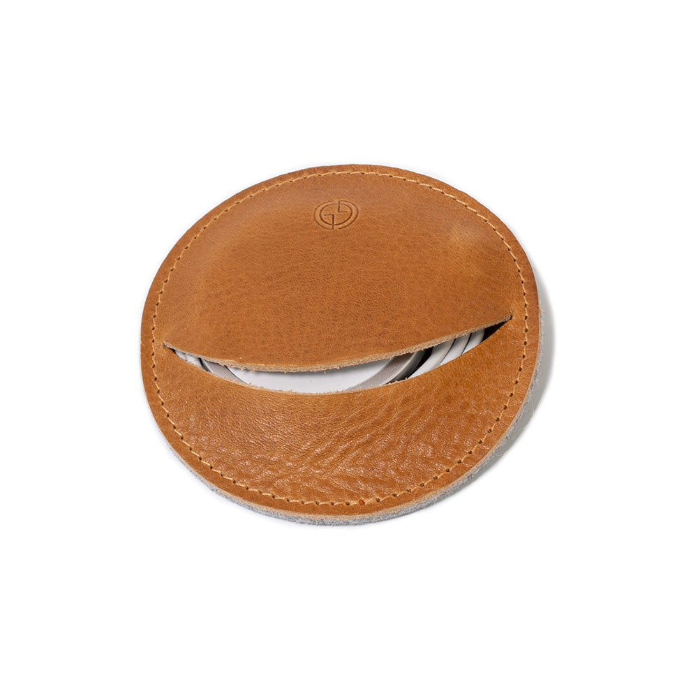 Leather cord organizer for Apple's MagSafe Charger - The Moon-1