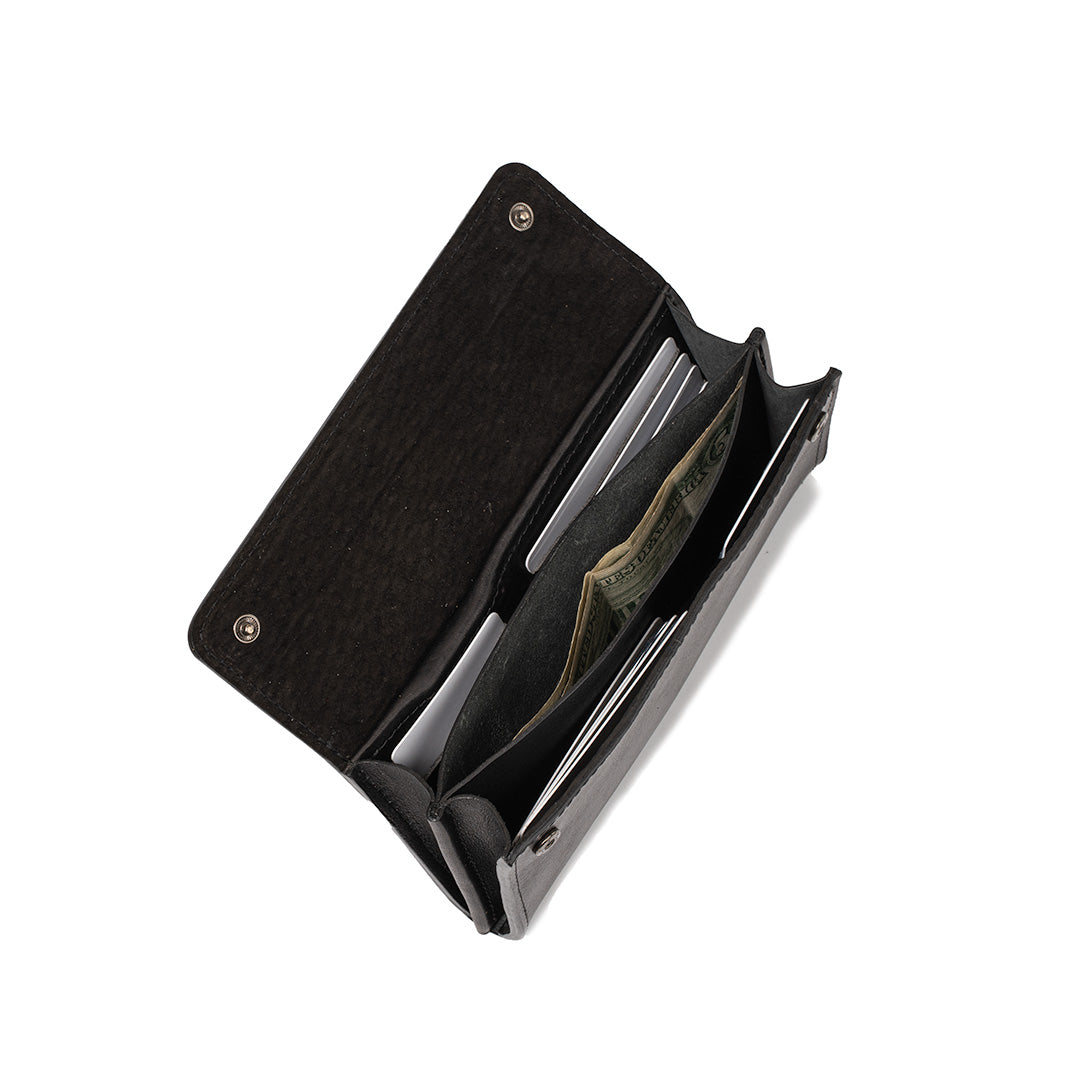 Leather AirTag Wallet - Long 2.1-2