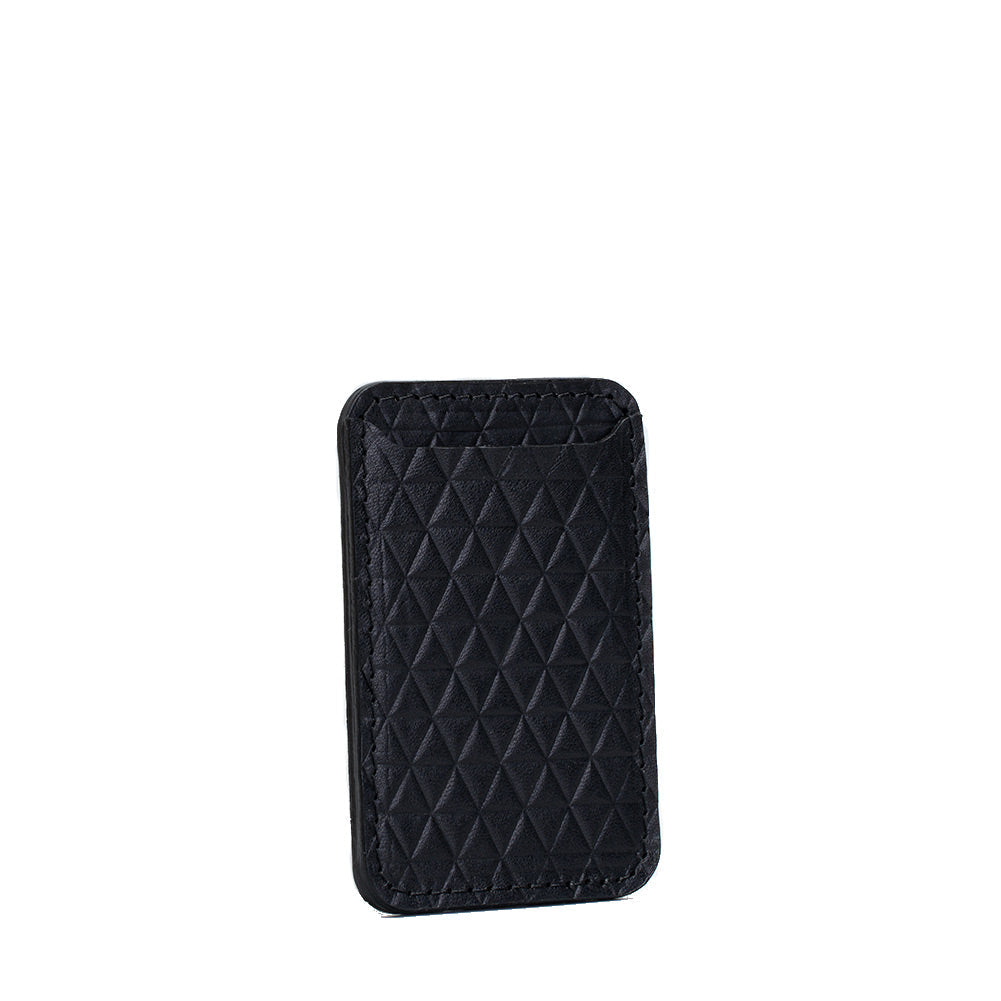Leather wallet with MagSafe - Diamonds-1