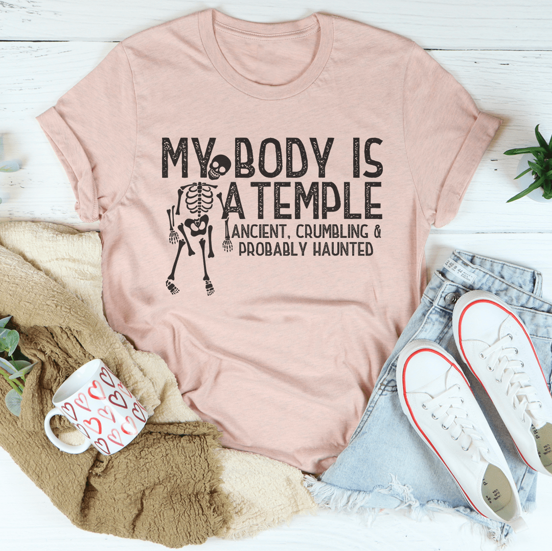My Body Is A Temple Halloween T-Shirt-3